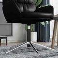 vidaXL Plynový valec kancelárskej stoličky Čierna 318-473 mm Železo