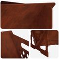 vidaXL Ohnisko Hrdzavý 60 x 40 x 20 cm Poveternostne odolná oceľ