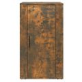 vidaXL Komoda dymový dub 40x33x70 cm spracované drevo