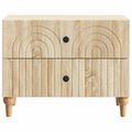 vidaXL Nočný stolík Dub sonoma 62 x 34,5 x 48 cm Kompozitné drevo