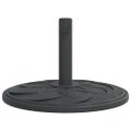 vidaXL Podstavec pod slnečník pre Ø38/48 mm tyče 12 kg kruh
