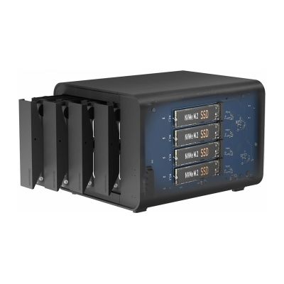 TERRAMASTER D8 Hybrid DAS – 8-pozicová skriňa na disky