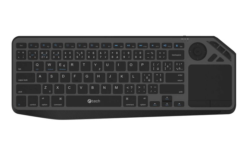 Klávesnica C-TECH WLTK-02, Dual, Touchpad