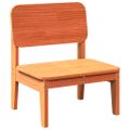 VidaXL Záhradná stolička Wax Hnedá 60x52,5x72cm Masívne drevo borovica