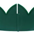 vidaXL Obruba trávnika 10 ks zelená 65x15 cm PP