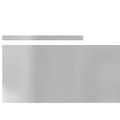 vidaXL Obrubník trávnika 450 x 25 cm Pozinkovaná oceľ Strieborná