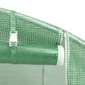 vidaXL Fóliovník s oceľovým rámom zelený 48 m² 24x2x2 m