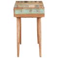 vidaXL Toaletný stolík so zrkadlom 112x45x76 cm, recyklovaný masív
