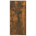 vidaXL Komoda dymový dub 40x33x70 cm spracované drevo