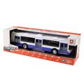 Autobus ktorý hlási zastávky česky 28 cm modrý