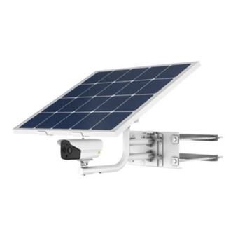 Hikvision IP Bullet termo-optická kamera so solárnym napájaním 6.9mm obj. IR 30m, Audio, Alarm, Blikač, IK10