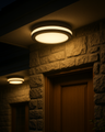 LED stropné CCT svietidlo s pohybovým senzorom TR-203MS - 20W 2050lm ø23x5,5cm Trixline