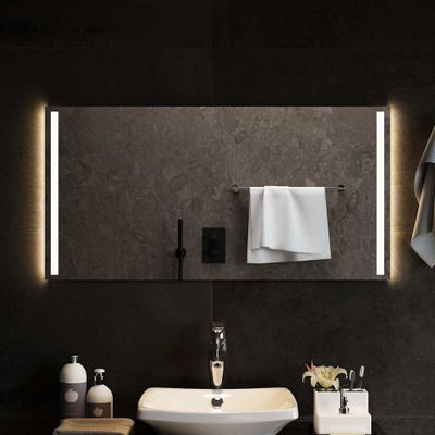 vidaXL LED kúpeľňové zrkadlo 100x50 cm