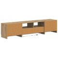 vidaXL 5-dielny LED TV kabinet Dub artisan Kompozitné drevo