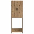 vidaXL Toaletná skriňa HAARLEM Dub artisan 66 x 25,5 x 190 cm