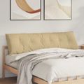 vidaXL Poduška na chrbát Šedá zelená 180 x 50 cm Kordúrová tkanina