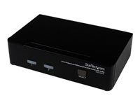 2560x1600 @60Hz - Dual Port DP USB, Keyboard, Video, Mouse Switch Box w/ Audio for Computers and Monitors (SV231DPUA) - Prepínač KVM / audio - 2 x KVM / zvuk - 1 miestny používateľ - desktop - pre P/N: DP4N1USB6, IM12D1500P, SVA12M2NEUA, SVA12M5NA