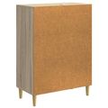 vidaXL Zásuvkový kabinet Dub sonoma 66 x 34,5 x 90 cm Kompozitné drevo