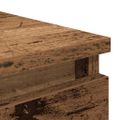 vidaXL Komoda so zásuvkami, staré drevo 37,5x35x99cm, kompozitné drevo