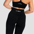 Dámske bezšvové legíny Sculpt Black - GymBeam, veľkosť L