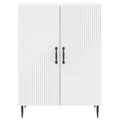 vidaXL Servírovacia skriňa Biela 66 x 34,5 x 89,5 cm Kompozitné drevo