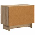 vidaXL Nočný stolík Dub artisan 62 x 34,5 x 47,5 cm Kompozitné drevo