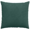vidaXL Vankúše na pohovku 2 pcs Tmavozelená 50 x 50 cm