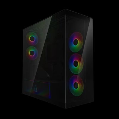 ARCTIC Xtender (Black) čierna window with GPU