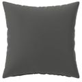 vidaXL Poťah na podložku 6 pcs HEERLEN Antracitová 40 x 40 cm