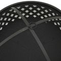 vidaXL Prenosné ohnisko s kutáčom 68 cm XXL oceľ