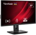 ViewSonic VG2748A-2K 27" 16:9 QHD Frameless IPS LED Monitor, HDMI, DP, USB-C 15W, Speakers, ergonomický stojan Monitor, 27", QHD 2560×1440, 100Hz, IPS, USB 3.2 hub, inteligentní senzory, ergonomický stojan, HDMI, DisplayPort, VGA, cerný
