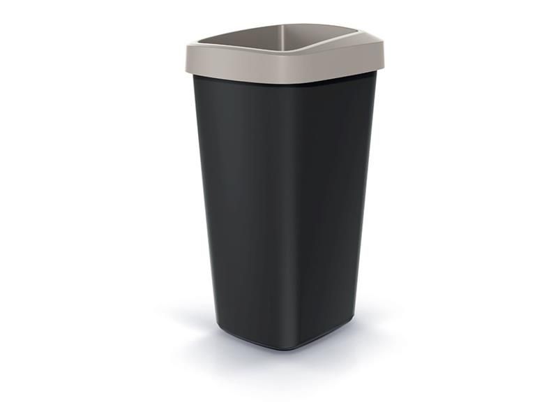 Kôš odpadkový COMPACTA Q DROP svetlo hnedá 25l