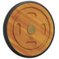 vidaXL Priestorové kolesá s kolesom 2 ks Hnedá 20.5 x 20.5 x 2 cm