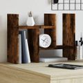 vidaXL Organizér na stôl, tmavý dub 34,5x15,5x35,5cm, kompozitné drevo