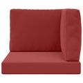 vidaXL Vankúš na vonkajšiu pohovku Polyester vínovo červená 60 x 60 cm