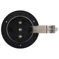 vidaXL Vonkajšie solárne svietidlá 6 ks biele 12 cm LED okrúhle