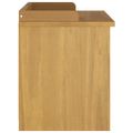 vidaXL Lavica do predsiene SANDNES 87x40x50 cm borovicový masív