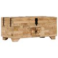 vidaXL Konferenčný stolík z mangovníkového dreva 80x40x35 cm