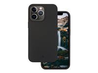 Zadný kryt pre mobilný telefón - recyklovaný plast - nočná čerň - pre Apple iPhone 12, 12 Pro
