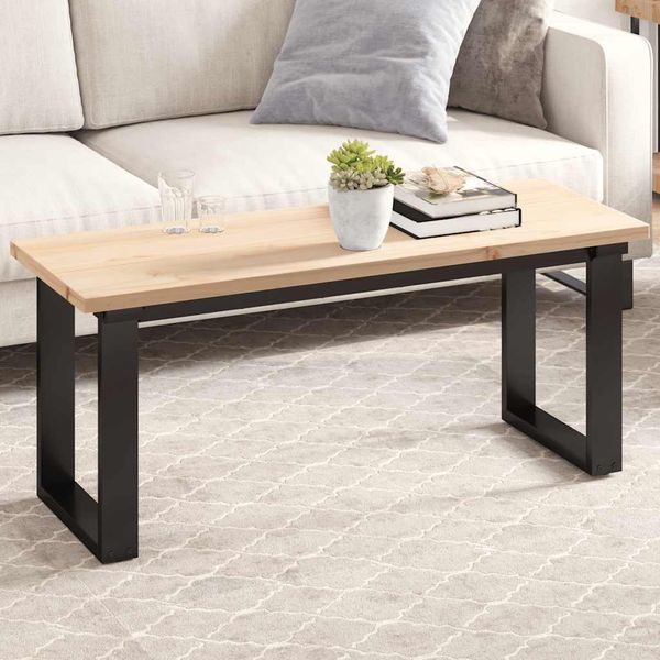 vidaXL Stolová doska 110x40x2,5 cm obdĺžniková masívna borovica