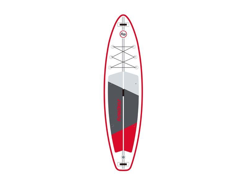 Paddleboard FunWater SUPFW69C červený/biely