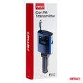 FM transmitter 1×USB-A 1×USB-C 12V 24V AMIO-04656