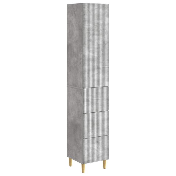 vidaXL Sada skríň 2 pcs 33 x 34,5 x 90 cm Kompozitné drevo