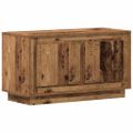 vidaXL TV skrinka 80 x 35 x 45 cm Staré drevo Kompozitné drevo
