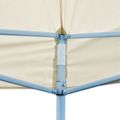 vidaXL Párty stan 291 x 580 x 315 cm Krémová Oxfordská látka