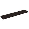 vidaXL Stolová doska tmavohnedá 220x50x(2-4) cm ošetrený dubový masív