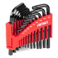 Imbusové klíče hex a torx z CRV oceli, černá 22ks AMiO-04297