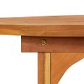 vidaXL Záhradný jedálenský stôl 180x90x75 cm masívne akáciové drevo