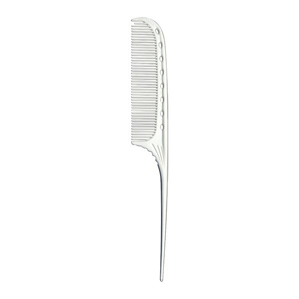 Tupírovací hrebeň Y.S. PARK 3/4 Tail comb YS-105 - biely