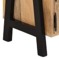 vidaXL TV skrinka 110x35x40 cm, mangový masív